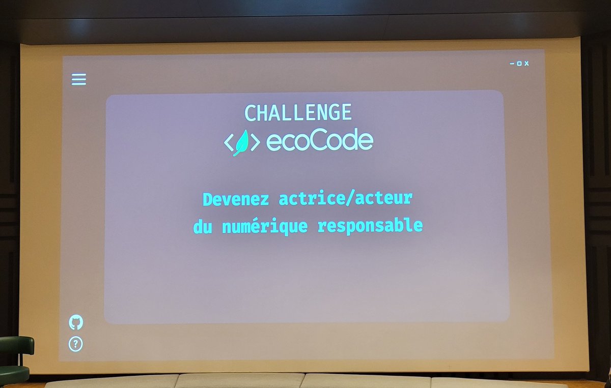 jylls35's tweet image. Challenge #ecoCode c&apos;est parti