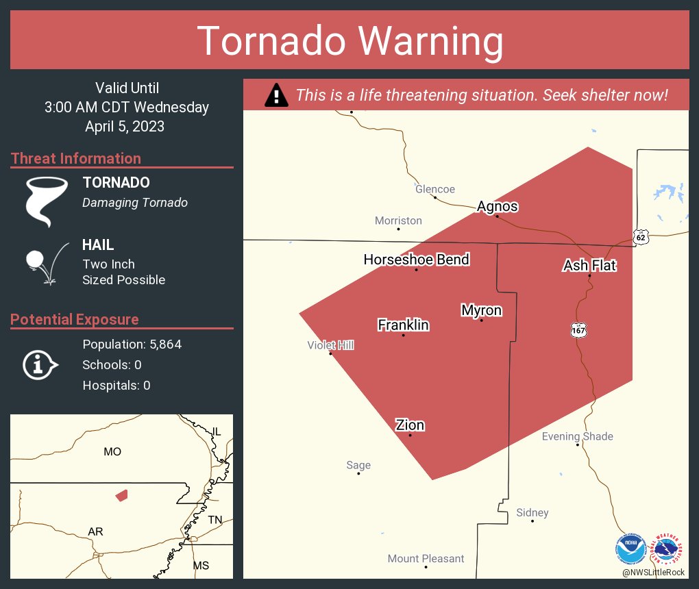 NWS Tornado on Twitter "Tornado Warning continues for Horseshoe Bend