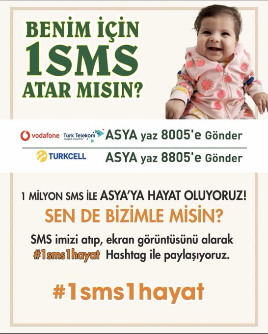 Asya kuşumuz Kahramanlarını Arıyor sms toplarmıyız 1 sms 1 nefes ASYA YAZ 8005 (VODAFONE 20 TL VE TÜRK TELEKOM 25 TL )TÜRKCELL ICIN ASYA YAZ 8805 E GÖNDER (25 TL) Ekran resimleri dm lütfen @sma_asyayasasin #aytol #BugünGünlerdenGALATASARAY #KOPOL #Hatay