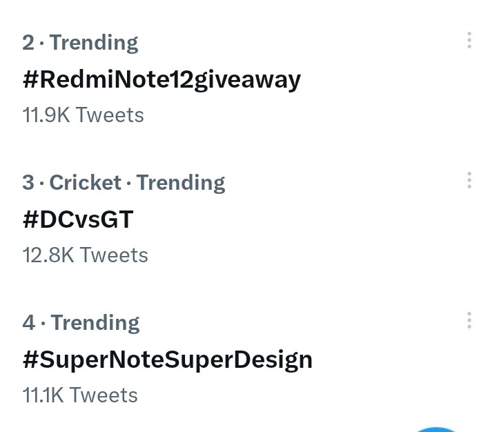 _master1045's tweet image. Trending no. 2 and 4 😍😍
@stufflistings 
#RedmiNote12giveaway #WinRedmiNote12 #SuperNoteSuperDesign #stufflistingsarmy