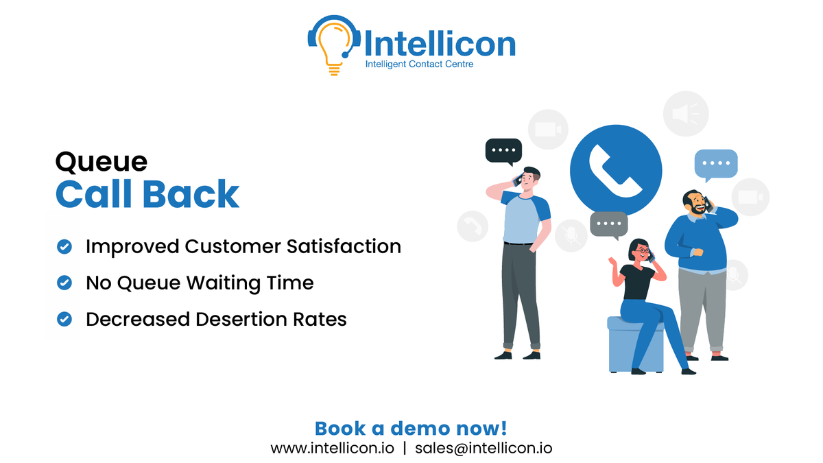 contegris's tweet image. Queue Callback enables your customers who have waited in the queue for more than a certain time the option to get a callback instead of waiting in the queue to talk to the agent.

Book a demo now - lnkd.in/duDuXmHC

#queue #callback #intellicon #omnichannel