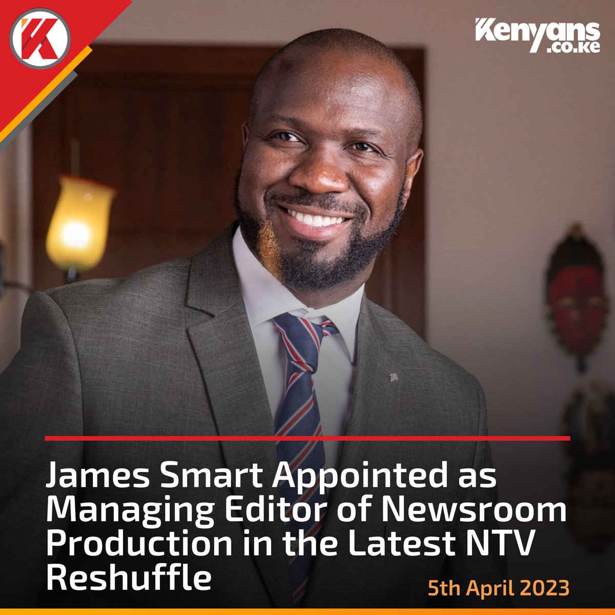 Kenyans.co.ke on Twitter "James Smart appointed as Managing Editor of