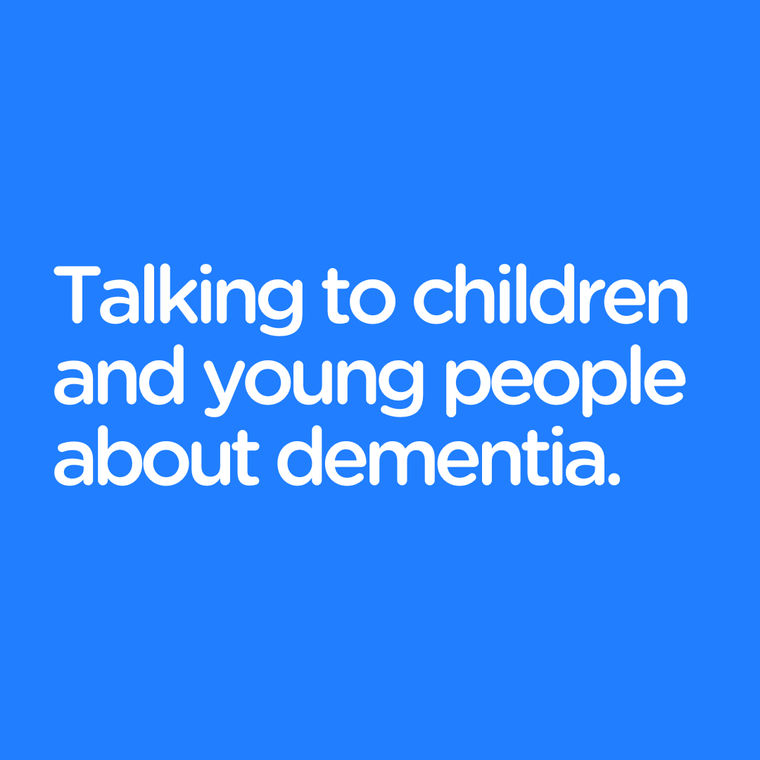 Children and young people might need help understanding what is happening to a loved one who develops dementia. They can benefit from knowing how the condition might affect a person, and what might change.

Click for tips and useful resources: bit.ly/40pytLq
