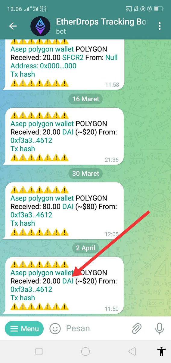 JAVASCR1P's tweet image. meta-force.space/r/0hH9yZePlL

Semudah ini menghasilkan coin crypto

#Bitcoin #MetaAirdrop #Polygon #Dai #Crypto #TrustWallet #bisnisupdate