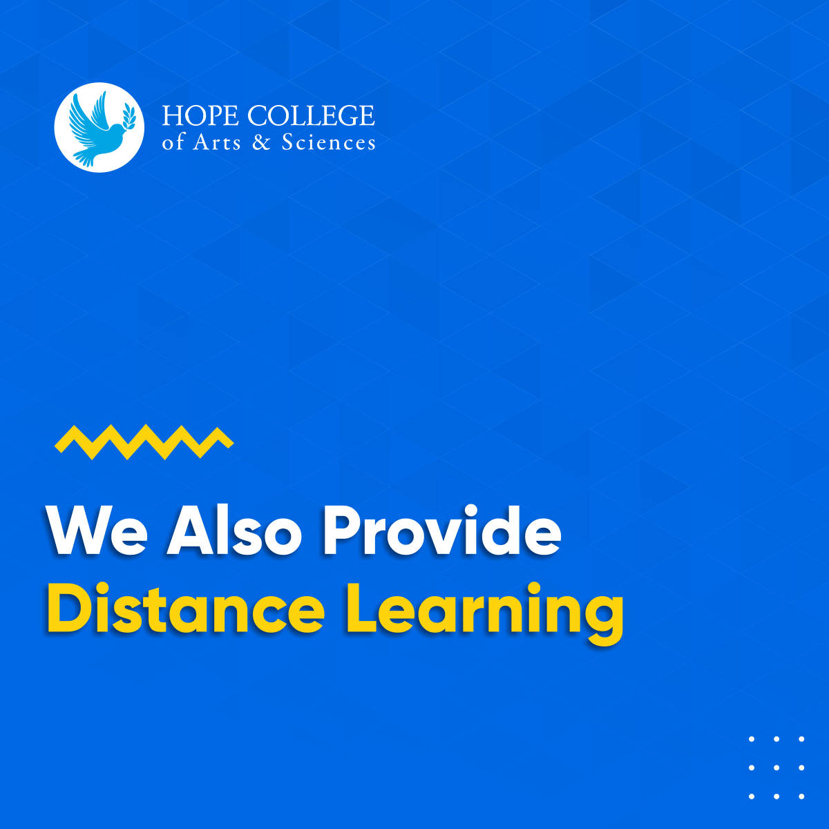 HopeSciences's tweet image. Our programs are available online, providing distance learning to students. The primary tool for course delivery is Canvas Learning Management Systems; however, most laboratories and all clinicals will be conducted in a face-to-face setting.

#OurPrograms #NursingSchool