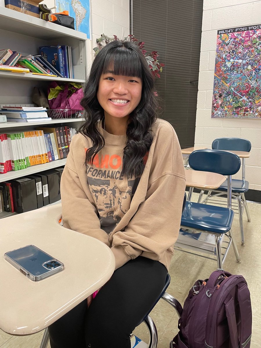 KHSCapstone's tweet photo. Emmaleigh Coffey is researching at what point the Maillard reaction becomes unappealing to people aged 15-18 in East TN. She will be part of the Quillen Scholars program at @etsu studying biochemistry. https://t.co/biMuO7aZTc