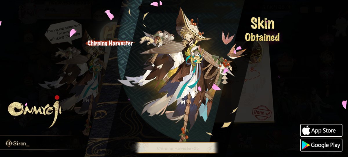 yeonbaebae_'s tweet photo. #Onmyoji# I got a brand new rare skin! Check it out and try your luck! https://t.co/9wBOZEDIax