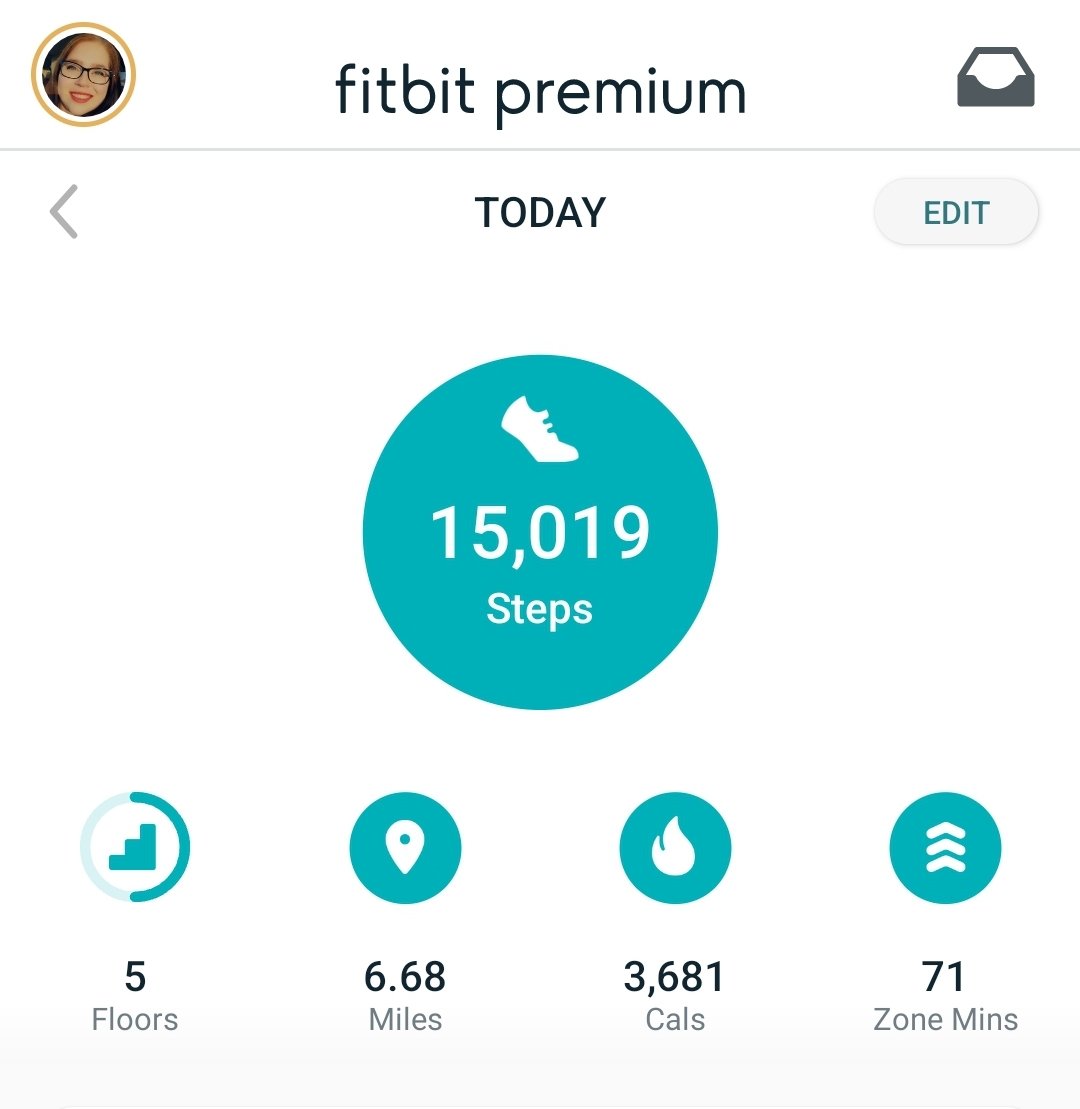 sjkreager's tweet photo. 45 day streak of 10K+ (2 day streak of 15k) Keep moving! #Fitbit #StrideKick https://t.co/bU9Ci8EzJ1