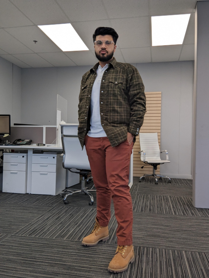 nwinn86's tweet photo. Does this Shirt Jacket work with these pants? How's the outfit? https://t.co/mL6Ix61oYU