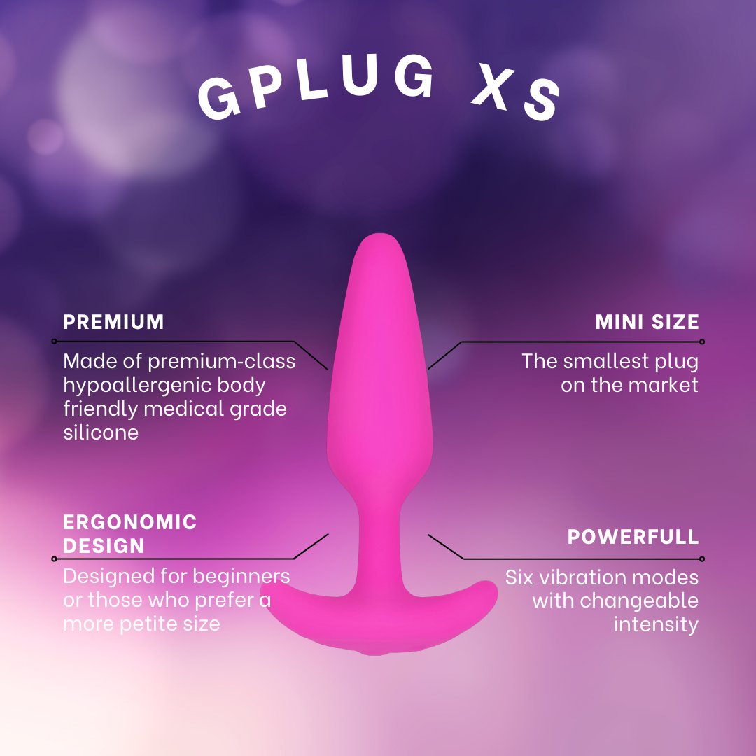 gvibeofficial's tweet photo. Looking for a beginner-friendly anal plug that won't intimidate you? Look no further than the Gplug XS - the smallest anal plug on the market! Made with silky-smooth, body-safe silicone and boasting a powerful motor, this plug may be small, but it packs a mighty punch.
#gvibe https://t.co/yxbYxYdd8G