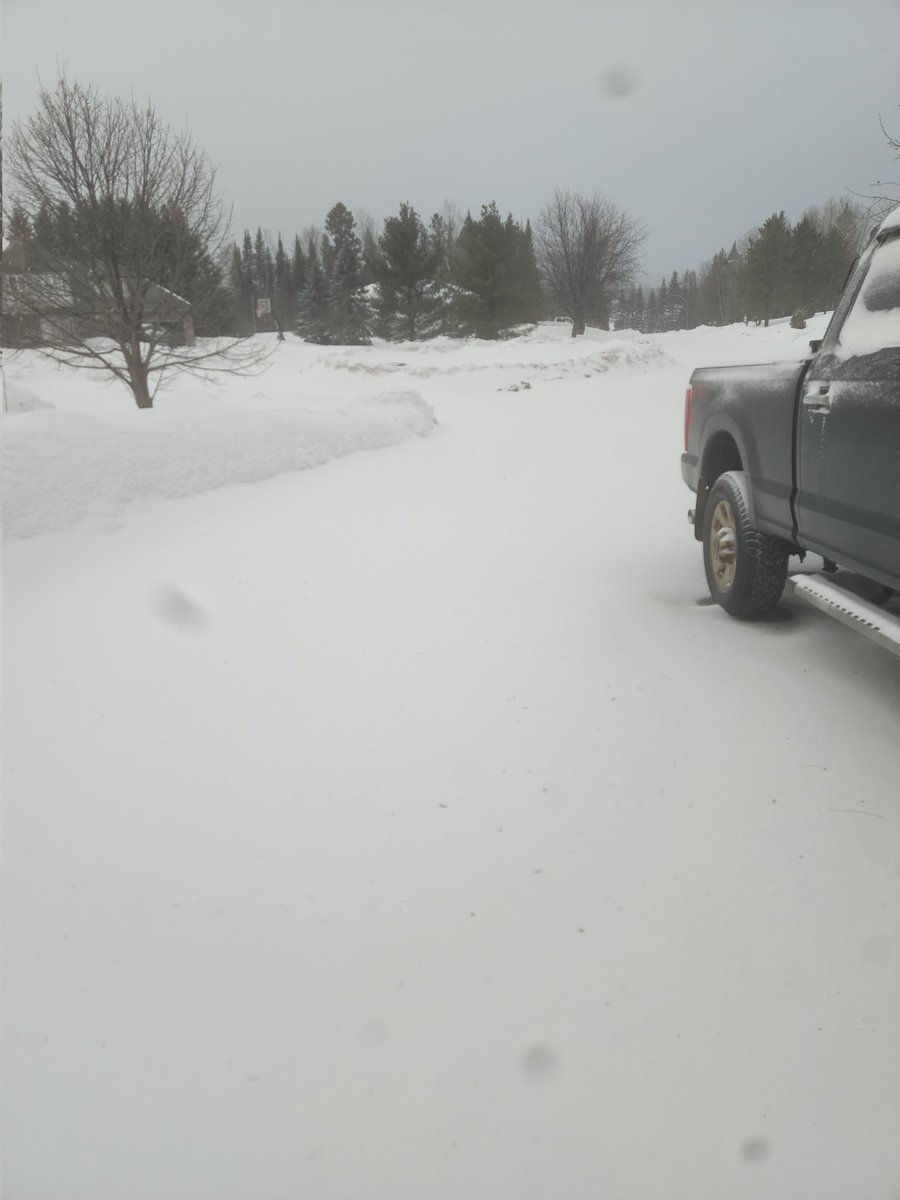 First spring snow storm is here. #onstorm #northwesternontario #NWO