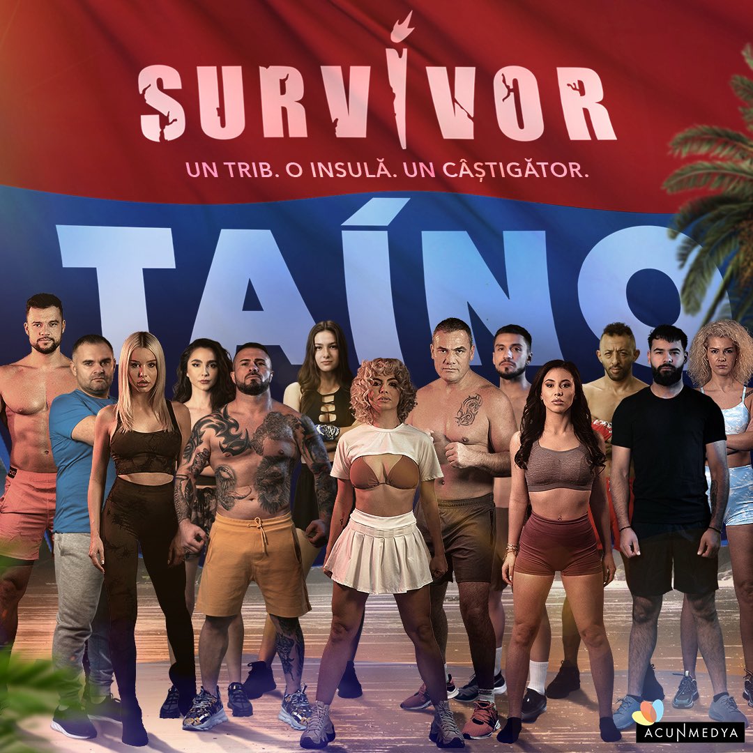 acunmedyaglobal's tweet image. One tribe 🙌 on one island 🌴heading to the championship 💪 TAÍNO is the only team of #SurvivorRomania now 📣📣📣 Individual rivaly is full on! Mondays, Tuesdays and Wednesdays on @ProTVro 

#Survivor #ProTV