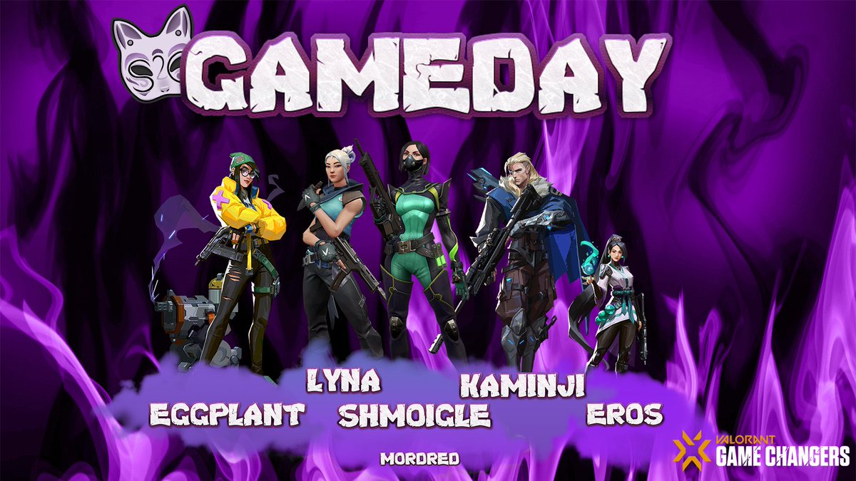 s2cesport's tweet photo. [#GameChangers]

Time for our Violets to compete in the GameChangers Open Qualifiers!
We take on #AngelsOfLight in the first round!

@lynafps 
@Shmoiglecw 
@eros_jpg 
@tillysasylum 
@eggplantttv 
@believerCS (Coach) https://t.co/pPtmqIfWje