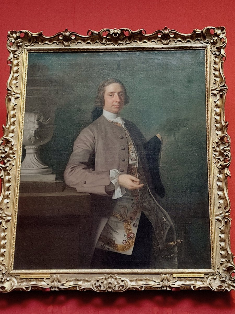 Larsma_Tankred's tweet photo. Monsieur @bernstephane n'auriez vous pas un ancêtre Écossais ? 😆

Blague a part, c'est un portrait de Georges Bristow, clerc de la Merchant's Taylor Company exposé au Scottish National Gallery 
#art #painting #scotland #edinburg #museum https://t.co/DFumElDSEo