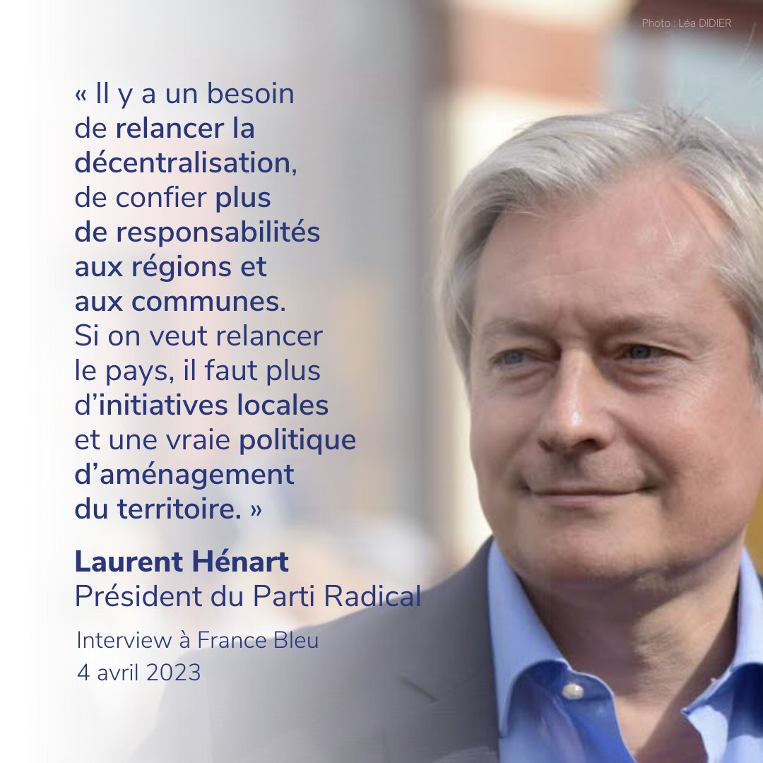J’ai dit à la Première ministre l’importance que j’accorde à la décentralisation des territoires, nécessaire à la relance du pays après la crise sanitaire et sociale. Prévoyons des contrats Etat-Régions/Collectivités autour de sujets importants : santé, attractivité et transport.