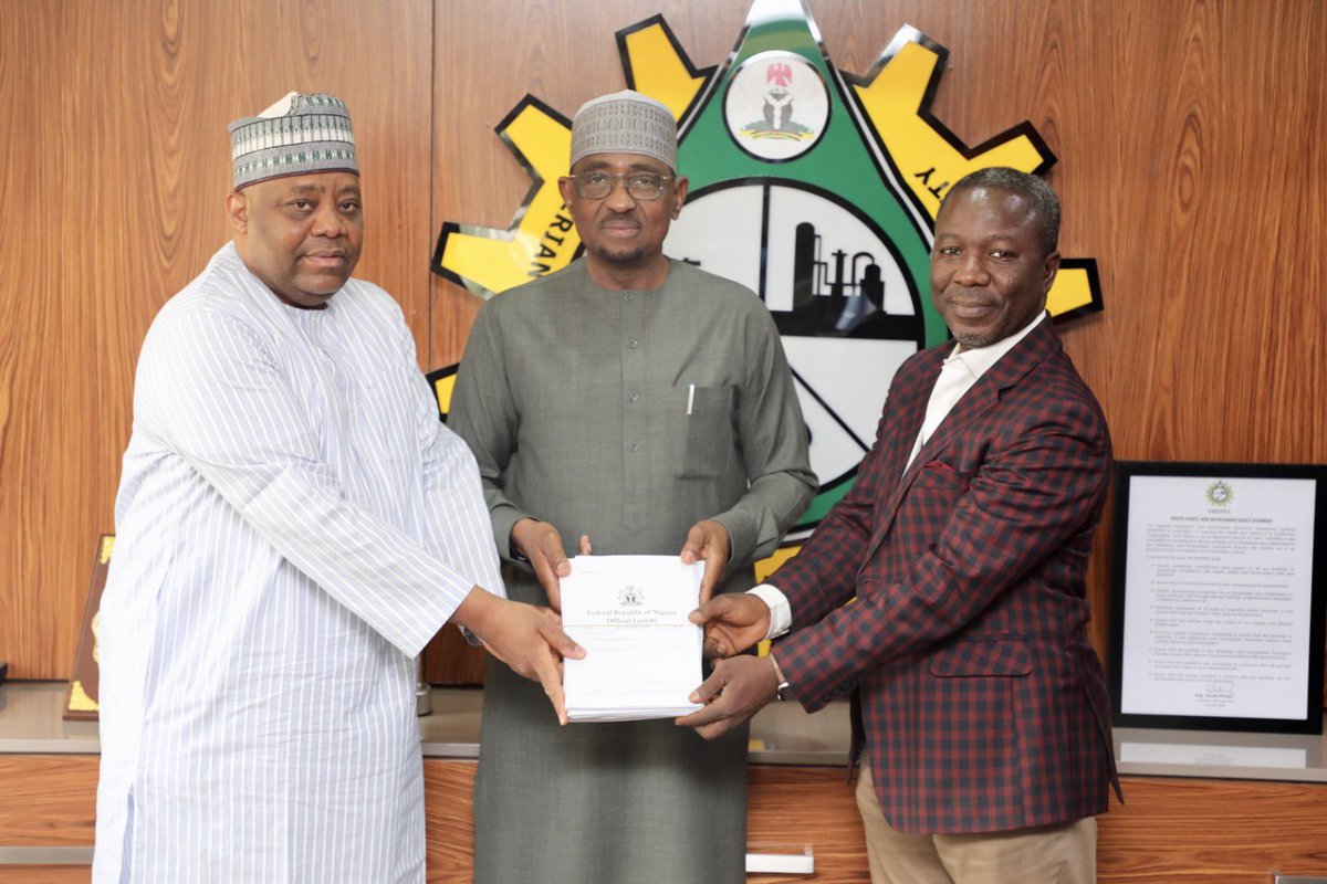 NMDPRA on Twitter "The Chairman of the Regulation Drafting Committee