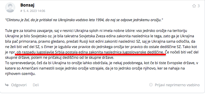 steinbuch's tweet photo. Komentatorski troli nacionalkinega spletnega portala MMC so zmagovalci tudi v nevednosti. Baje desničarsko vodstvo @rtvslo  pa se še kar naprej vztrajno izogiba odgovoru na vprašanje, kdaj bodo naredili red pri komentarjih na članke, povezane z Rusijo, Ukrajino in Putinom ... https://t.co/iMN6owxJlq