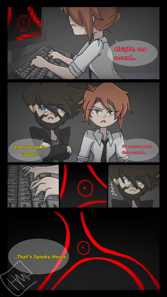 HannahLazenby2's tweet photo. Spooky House? (Comic). Project 863: Season 6 Chapter 12. #Project863 #Project863fanart #fanart https://t.co/357hXfN8qe