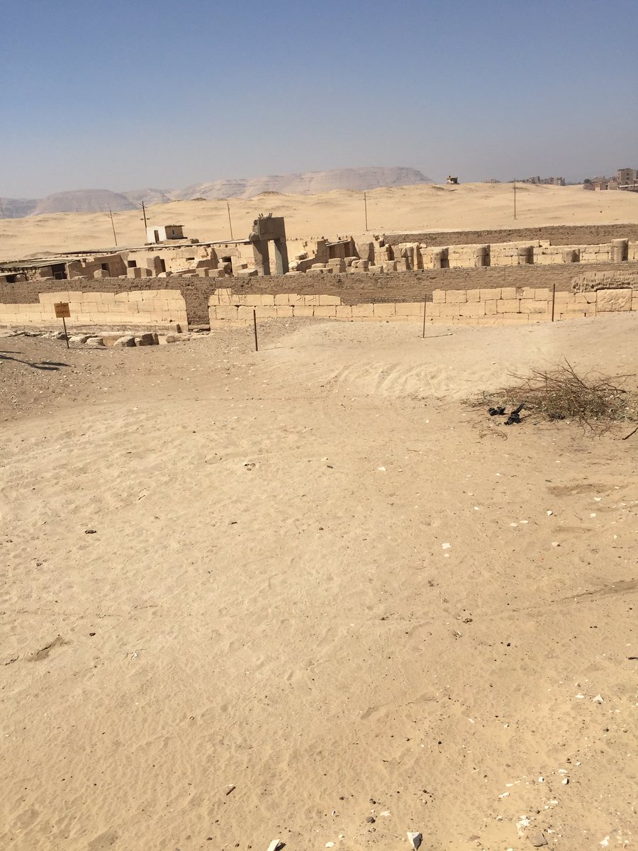 landoflove20's tweet photo. Cenotaph Temple of #Ramesses2 at #Abydos,About 1KM to Z northwest of #Seti1 well known temple at Abydos,Rameses2 built a #temple for himself,which while not completely preserved,retains Z details of its plan and many of its brightly painted #reliefs. https://t.co/8id8ZRAvT7