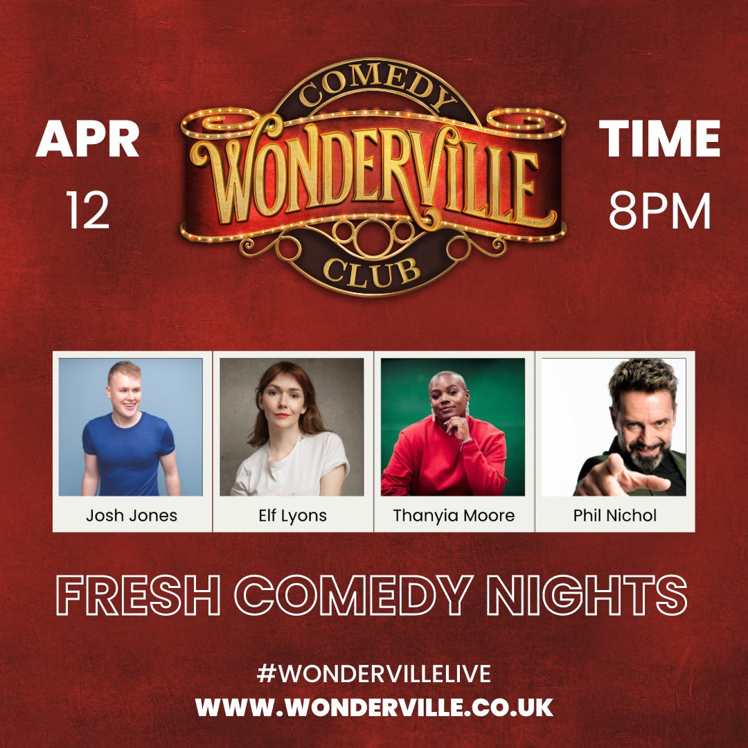 Highlights 😂 A night of fresh material and work-in-progress comedy ⭐ An incredible lineup of some of the country's best comedians 🎪 London's electric cabaret venue in the heart of the West End 🍸 Enjoy a drink at the bar before or after the comedy feverup.com/m/124937