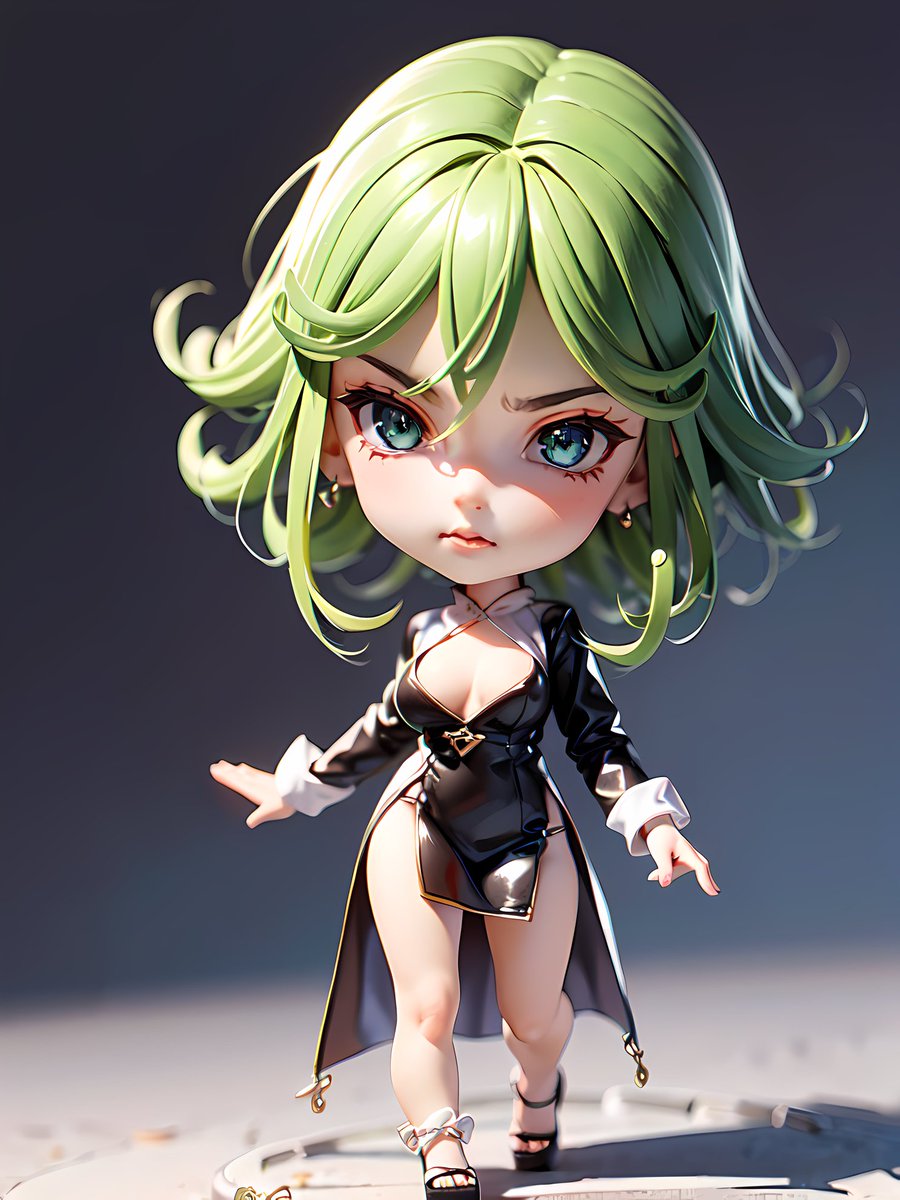 chibi #Tatsumaki #AIart