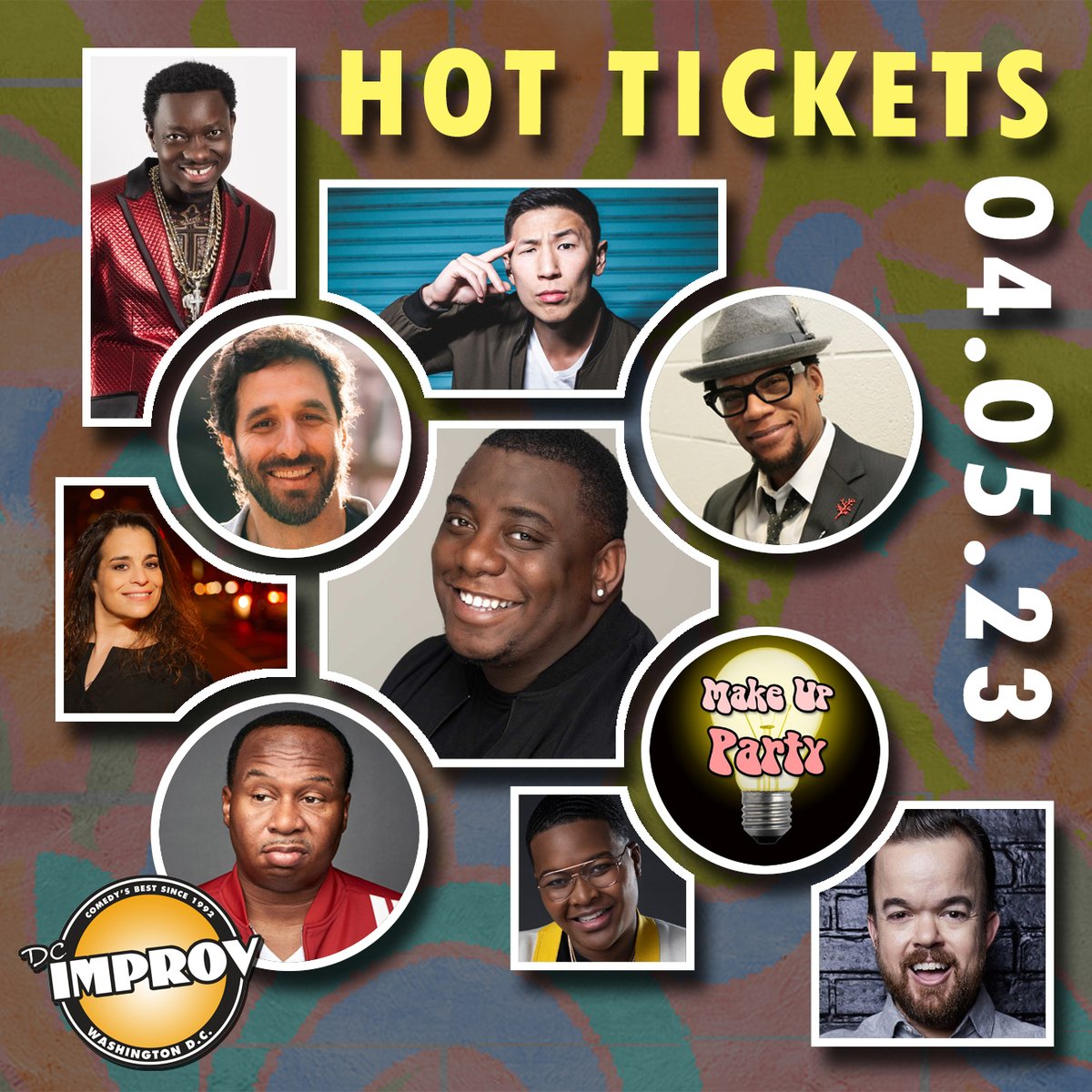 dcimprov's tweet photo. 85 degrees on April 5 can only mean there's a lot of hot tickets out there ... Here's the weekly report on events that are filling up: https://t.co/CzEetA6rlp
#dcimprov #JoinTheClub #dcthingstodo https://t.co/Zpa0s5aydN