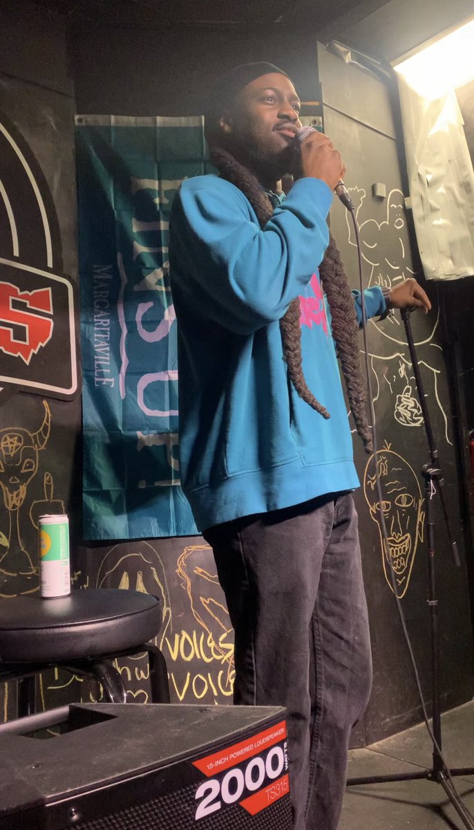 XavierDunson's tweet photo. Last night at @fivesuphigh was a great time, and a wonderful opening night! Thank you to everyone who came out &amp; made this new open mic fun! All the comics did great, the audience members we had were fun!

We’ll be back next week. Same time. Same place. 

Come thru! 😁 https://t.co/m7Lbtme4ya