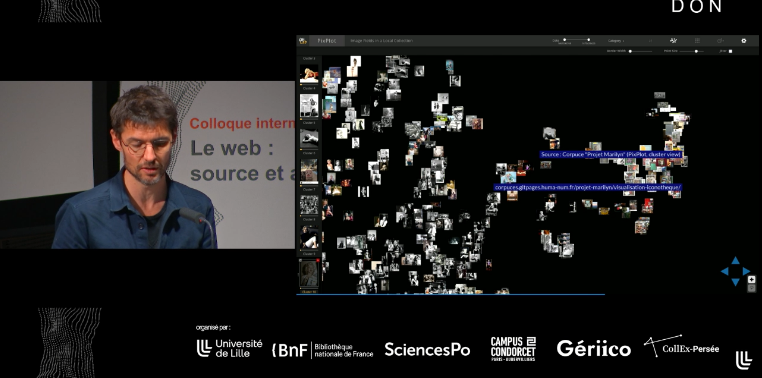 Respadon_Projet's tweet photo. Les travaux du colloque #webarchive #ResPaDon reprennent avec une communication intitulée "Archiver le web littéraire. Défis méthodologiques et conceptuels" par @servanne_m (#CELLF, @LettresSorbonne) et @nicolasauret (@UnivParis8, #Paragraphe)
#marilyneverywhere https://t.co/AqYe5lMNMD