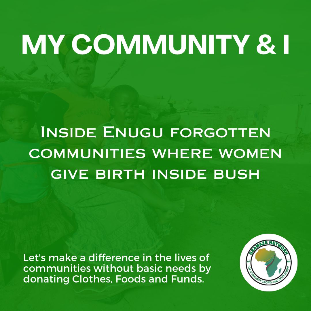 GramazeD's tweet photo. Shocking: Inside Breme community, Nsukka local government area of Enugu state, women give birth in bushes & youth are forced to #migrate due to lack of basic amenities! 💔
#BringChange #EmpowerCommunities #GramazeNet #community #support #government https://t.co/KF6VGpTnr5