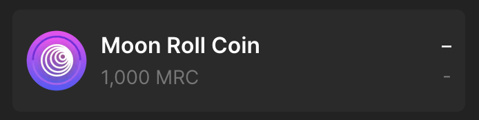 moonroll's tweet photo. Got some $MRC tokens in your wallet?

You'll soon be earning a share of Moon Roll's profits every day 💰

RT for a chance to win $50 in $MRC - ⏳48 hours https://t.co/0JZyW32QDk