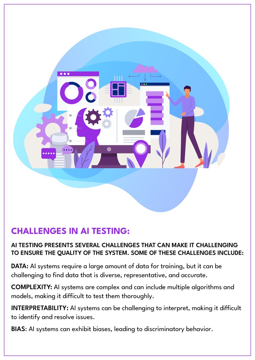 QualityMatrix's tweet image. @QualityMatrix
AI Testing by Quality Matrix
#aitesting #aitestingtools #automatedaitesting #aiautomationtestingtools #quality #testingaiapplications
#softwaredevelopment #softwaretestingservices #qualityassurance
#qualitymanagement #qualityproducts #aitestingservices