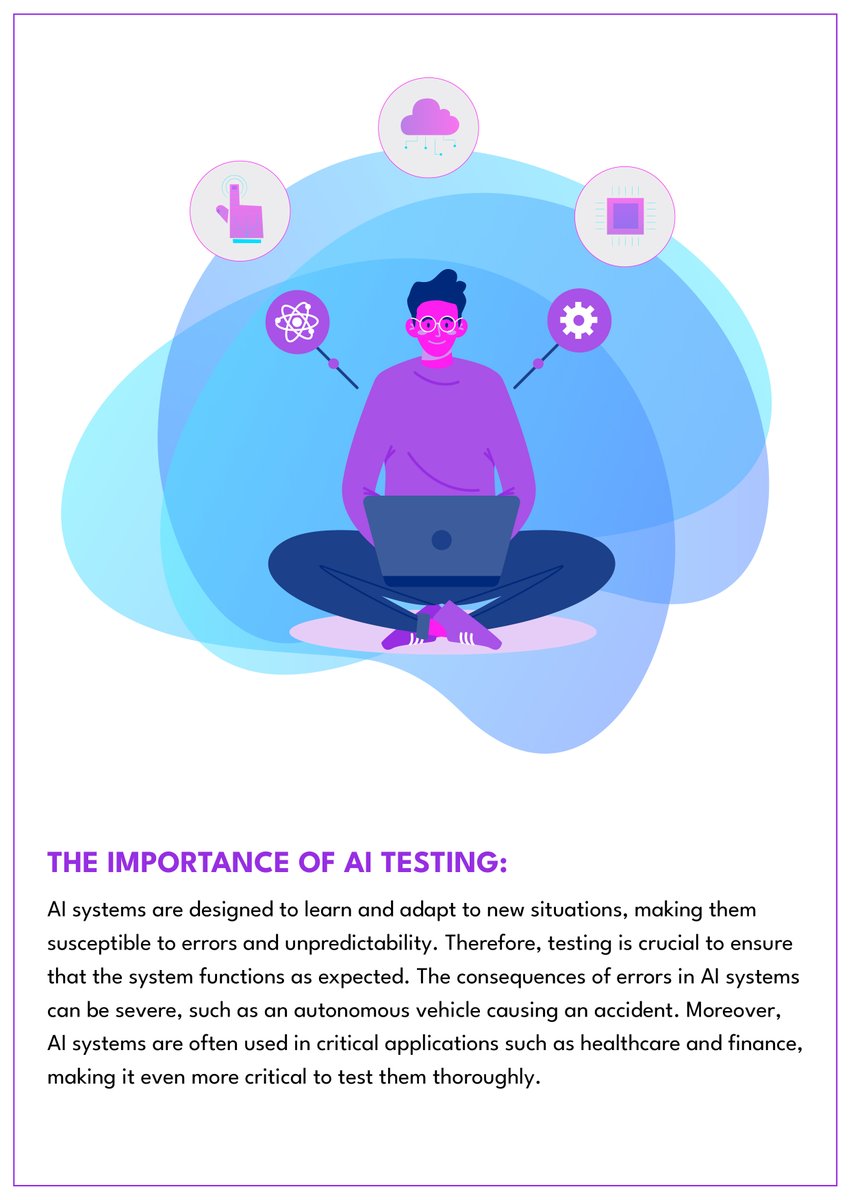 QualityMatrix's tweet image. @QualityMatrix
AI Testing by Quality Matrix
#aitesting #aitestingtools #automatedaitesting #aiautomationtestingtools #quality #testingaiapplications
#softwaredevelopment #softwaretestingservices #qualityassurance
#qualitymanagement #qualityproducts #aitestingservices
