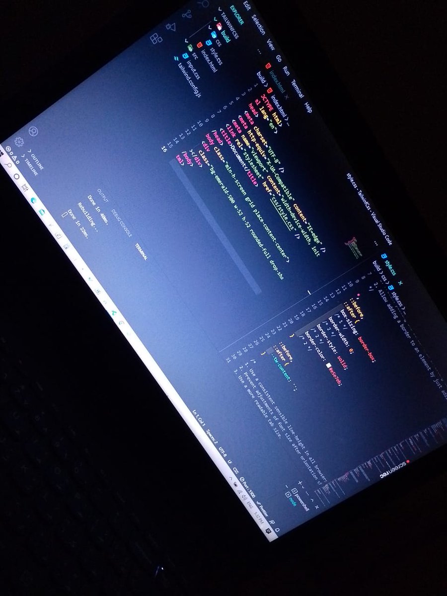 harisprocode's tweet image. Day 13.

Start working with tailwindcss.

#100daysofcode #CSS #tailwindcss #webdeveloper
