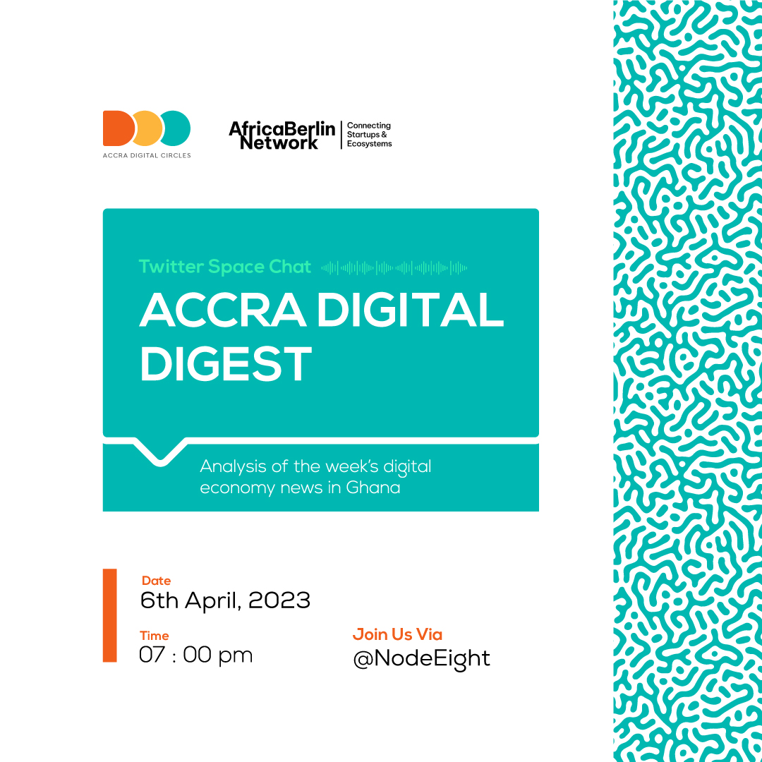 Who said analysis can't be fun?

Join our exciting Twitter Space on this week's #digitaleconomy news in #Ghana.

Our expert panel promises to deliver unbeatable insights.

Set a reminder and join Node Eight, &amp; <a href="/TheAfricaBerlin/">AfricaBerlin Network</a> - x.com/i/spaces/1ynJO…

#nodeight #TwitterSpace