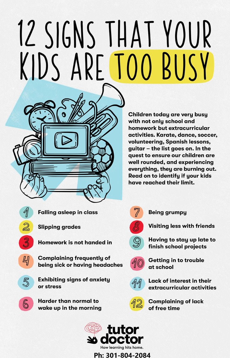 “Parents feel remiss that they're not being good parents if their kids aren't in all kinds of activities,” wrote Alvin Rosenfeld, M.D., a child psychiatrist. Often parents tend to pressurize their kids into lots of extracurricular activities.