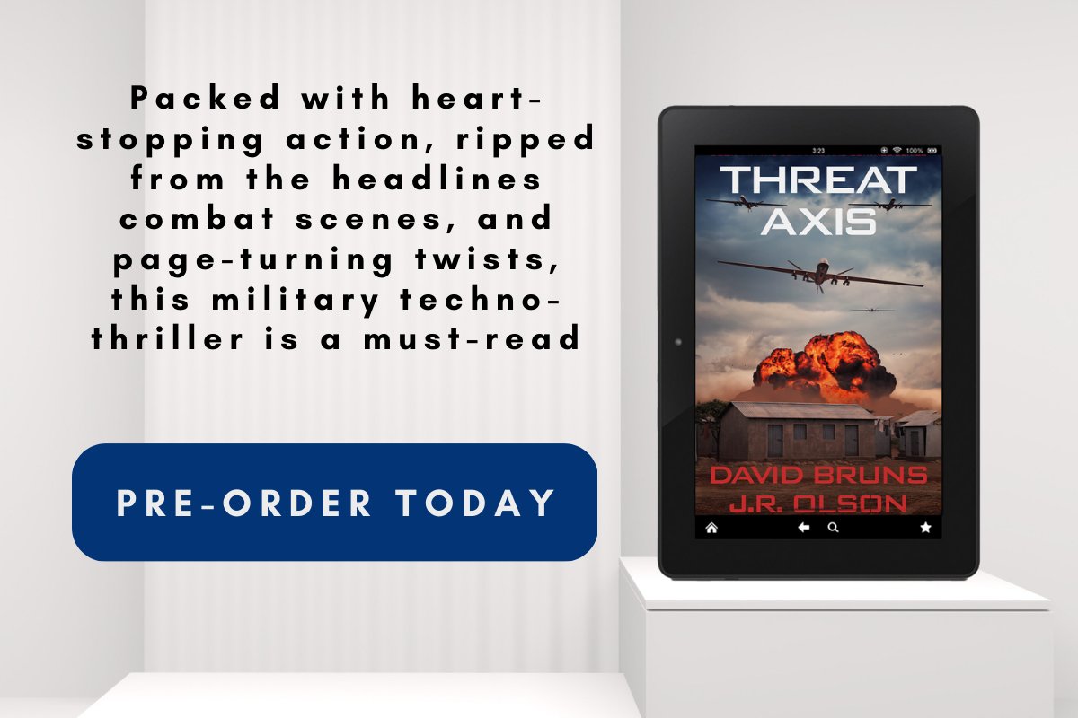 In the midst of a global manhunt, the leader of the world's largest private army sees his opportunity to upset the international order.

Pre-order Threat Axis by David Bruns and J.R. Olson today!
bit.ly/3TERE1k