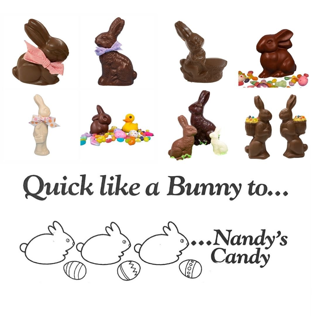 Hop, Hop, Hop! Only a few days left to shop. #Easter2023 #nandyscandy