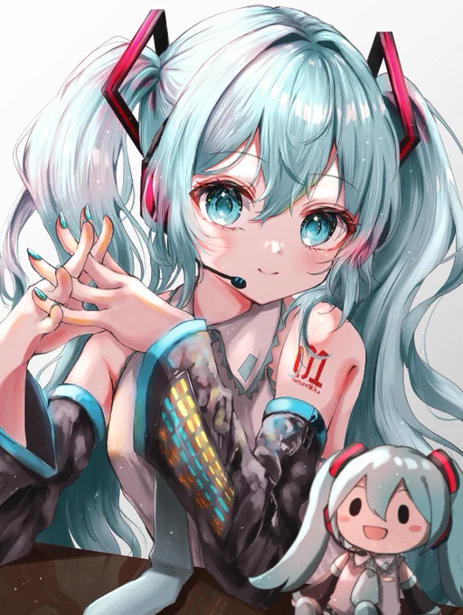 #初音ミク ミクとミク人形 
