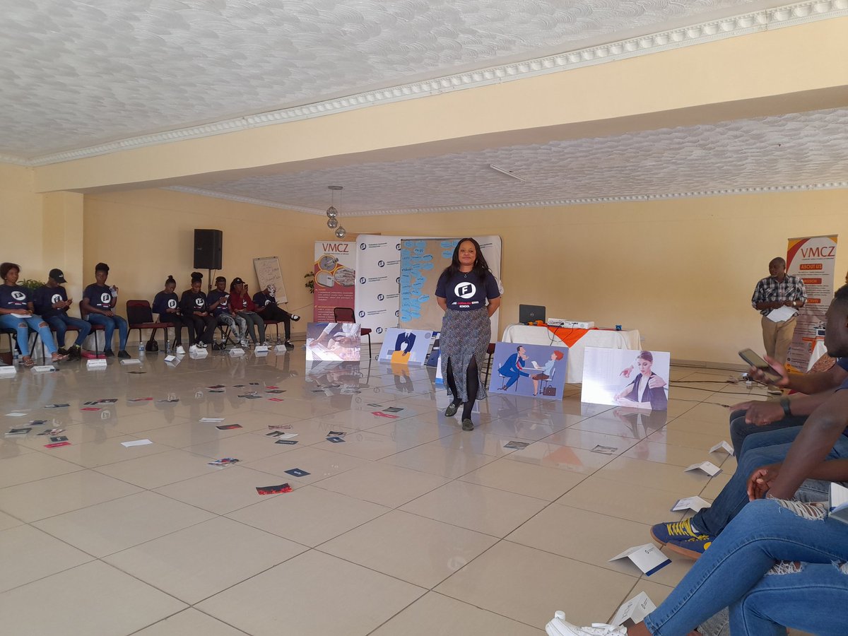 dylan_dz011's tweet photo. Sexual Harassment in workplaces session with @marthamamombe
#NationalJournalismSummerSchool2023 #VMCZ #MediaAllianceZim #FNFforFreedom https://t.co/nwPHD2T5s9