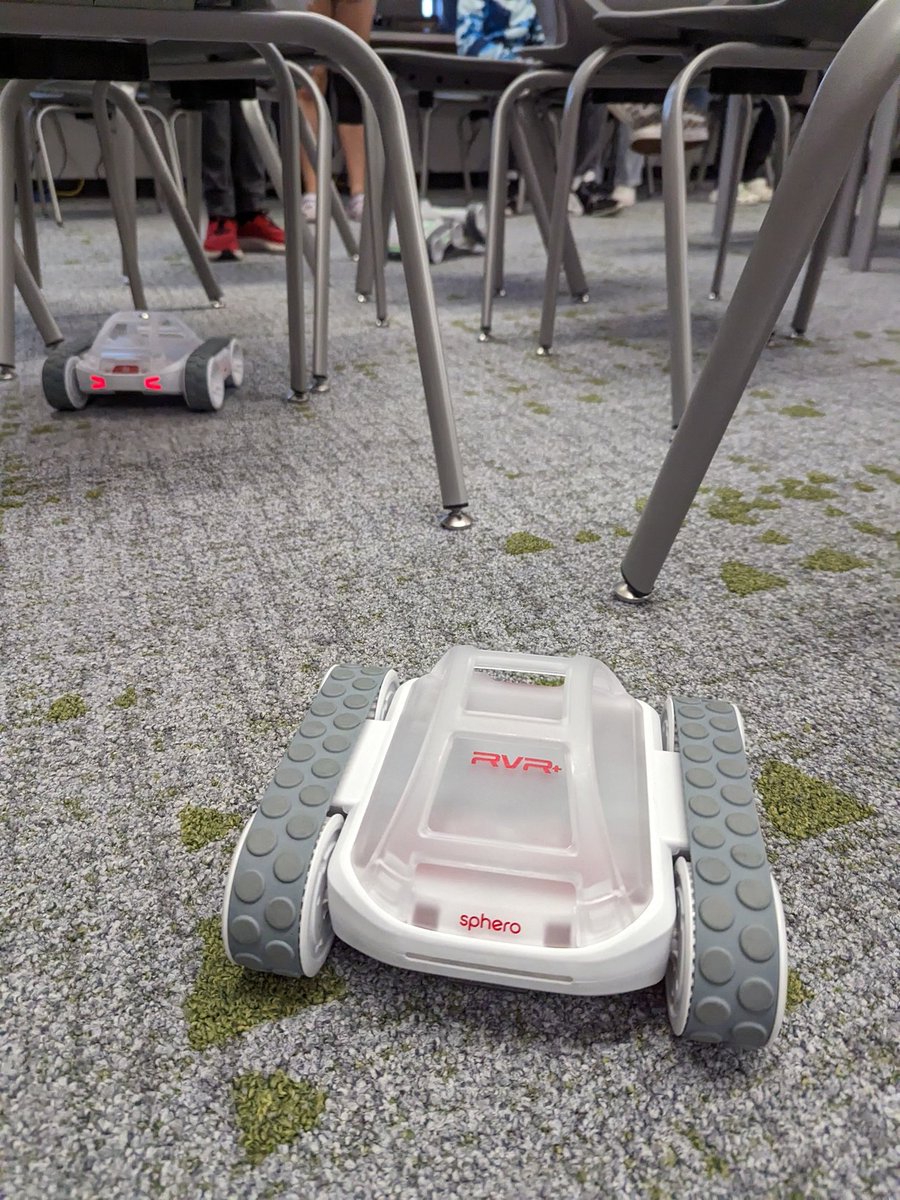 Robot day! Learning to connect, aim and drive while expanding our problem solving skills with obstacle courses and races. <a href="/sphero/">Sphero</a>