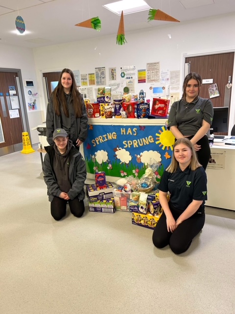 PSOSDandG's tweet image. PSYV Stranraer was busy delivering easter eggs to the children at DGRI yesterday. We hope the eggs cheer them up whilst in Hospital. #PSYV #DGRI #volunteers
