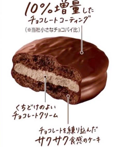 あのケーキがサクサクに！サクサクチョコパイが新発売！