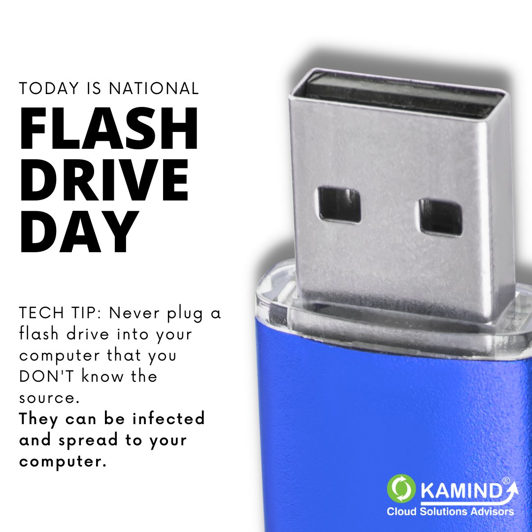 kamindit's tweet photo. It’s National Flash Drive Day!⁣
⁣
Did you know that flash drives were created back in the ’80s when Japanese engineer, Dr. Fujio Masuoka, was working for Toshiba and invented flash memory?⁣ https://t.co/TEyGvy81tX