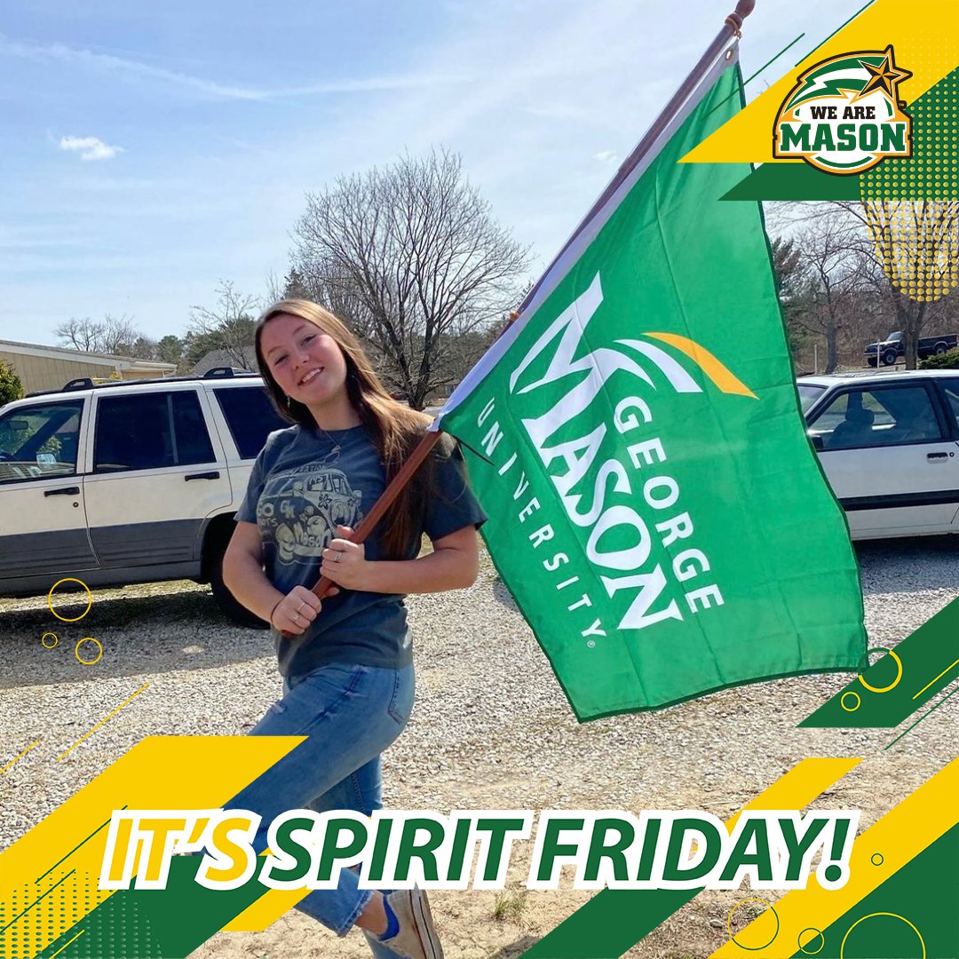Raise your flag if Green and Gold are your favorite colors💚💛 Happy Spirit Friday!

📷: paigeboylee

#wearemason #shopmason #masonnation #collegespirit #collegemerch