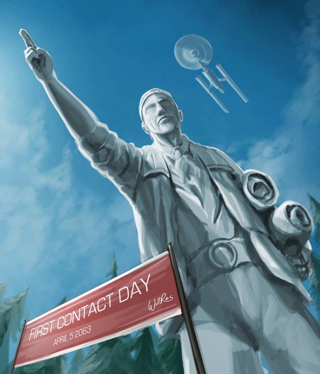 Happy First Contact Day!

(Art by Will Rios)