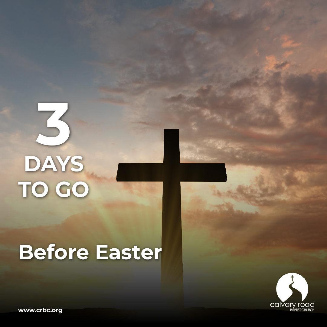 CalvaryRoadBC's tweet photo. Only 3 days left until Easter Sunday! Get ready to celebrate with us at CRBC. Bring your family and friends and be part of our celebration. Save the date here: https://t.co/CGyltv1JUT. #CRBCEasterSunday #EasterInspiration https://t.co/jEwCJwMSqo