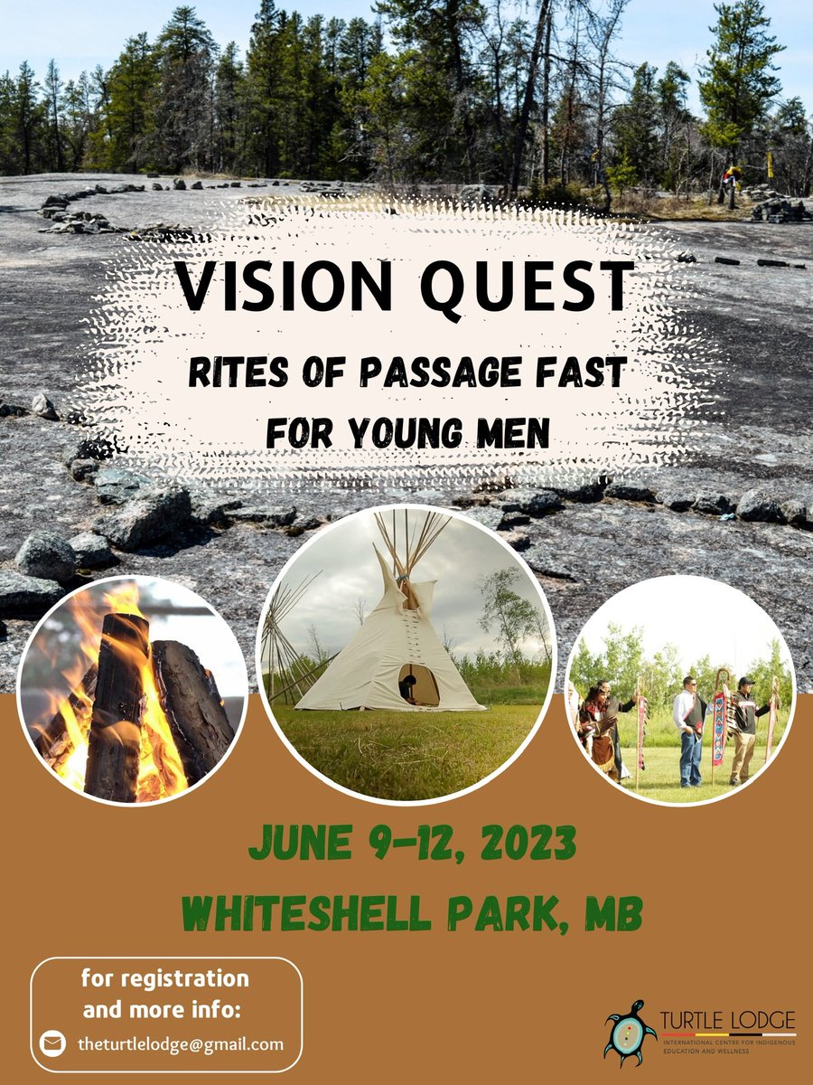 Announcing: Mother Earth Lodge and Vision Quest Rites of Passage Fast for Young Men