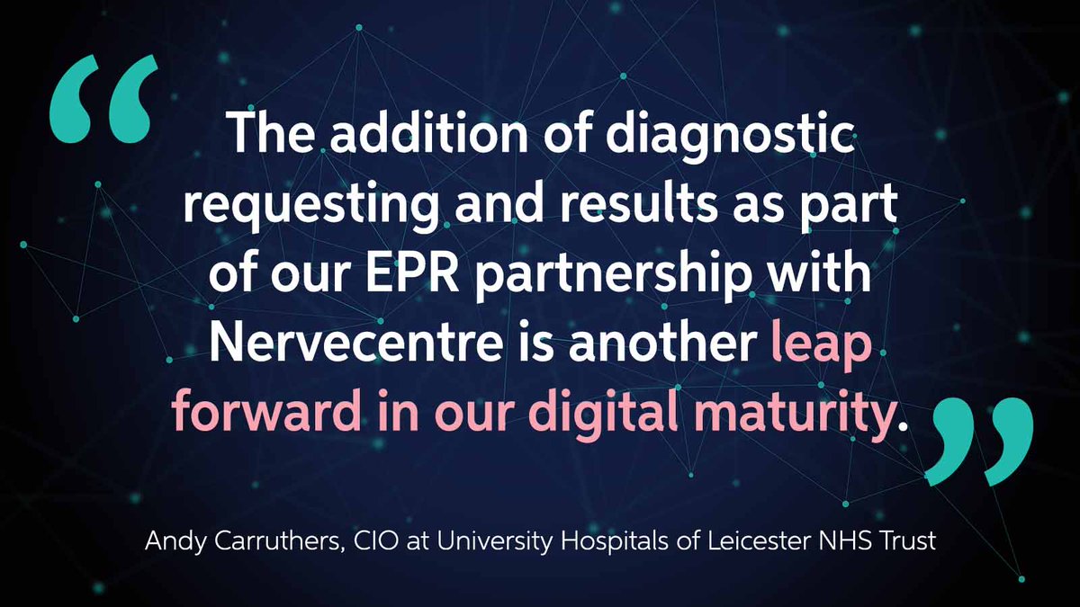 Using Order Comms as an integral part of their #EPR gives clinicians at <a href="/Leic_hospital/">Leicester's Hospitals</a> sight of patients’ blood test results when prescribing - one of the many safety benefits of having everything together in one place.
More here 👉 ow.ly/Zp8y50NANCk