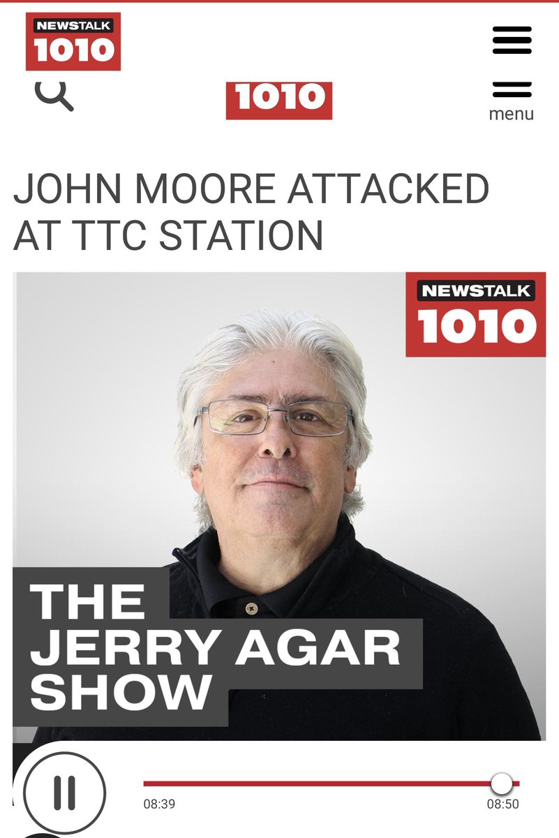 Oh so now I see how it works when John Moore radio host has a confrontation with someone in society we have issues in Toronto, give me a break what do you think the citizens have been preaching about for years. He sounded like a cry baby. Vote Blake Acton I’ll fix this. #TOpoli