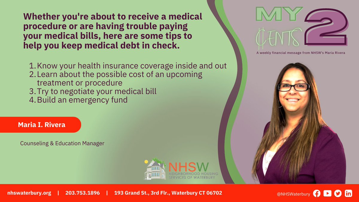 nestct_'s tweet image. Join one of our free workshops to learn more financial tips like this one. Visit our website for details, nhswaterbury.org/programs/class….

#WisdomWednesday #My2Cents #FinancialBlog